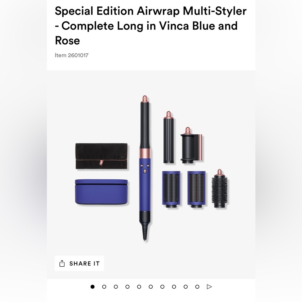 Dyson Air Wrap Rosegold